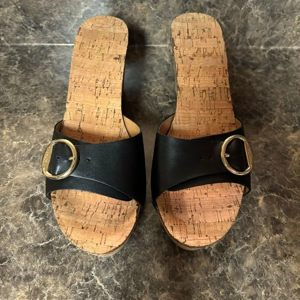 Tommy Hilfiger Platform Sandals - Womens Size 8 -‎ Worn Once